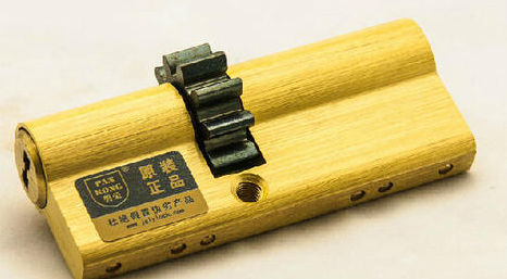 齿轮锁芯应该如何安装